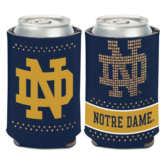 Notre Dame Fighting Irish Bling Can Cooler 12 oz.