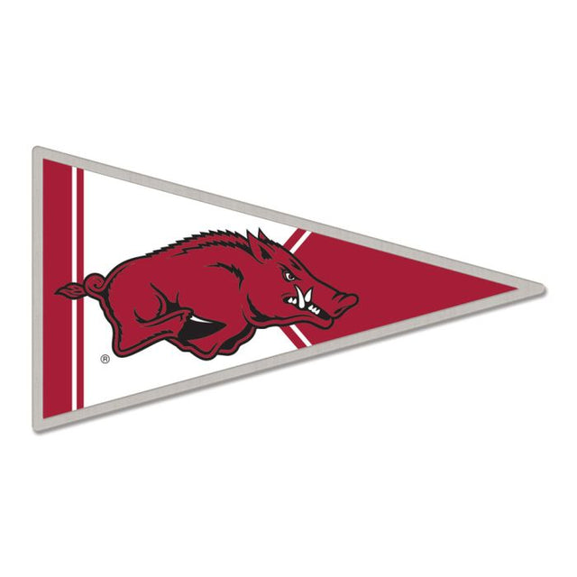 Tarjeta de joyería con pin de colección de los Arkansas Razorbacks