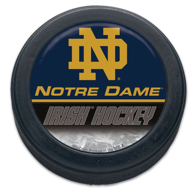 Notre Dame Fighting Irish Hockey puck