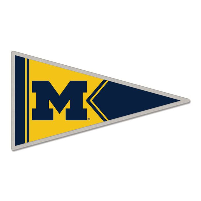 Tarjeta de joyería con pin de colección de los Wolverines de Michigan