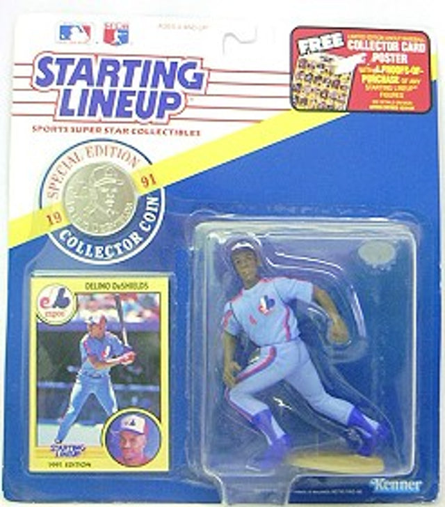 Expos de Montreal Delino Deshields 1991 SLU