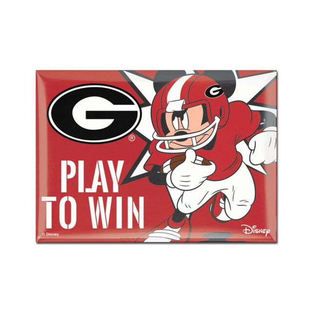 Georgia Bulldogs / Disney Metal Magnet 2.5" x 3.5"