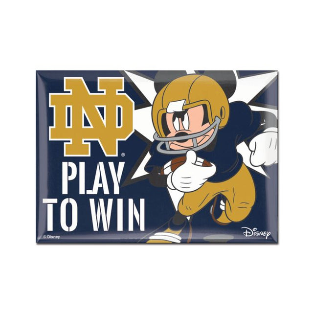 Notre Dame Fighting Irish / Disney Metal Magnet 2.5" x 3.5"