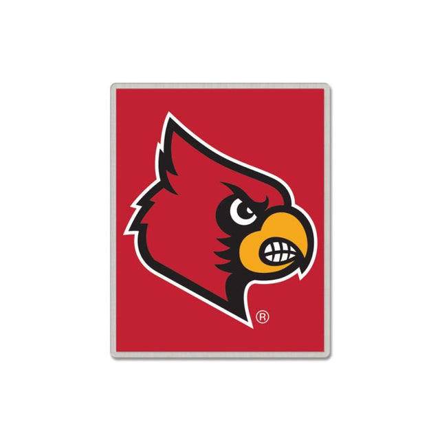 Tarjeta de joyería con pin de colección de los Louisville Cardinals