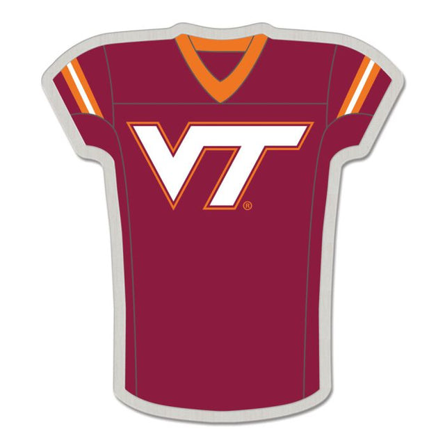 Tarjeta de joyería con pin de colección de los Virginia Tech Hokies