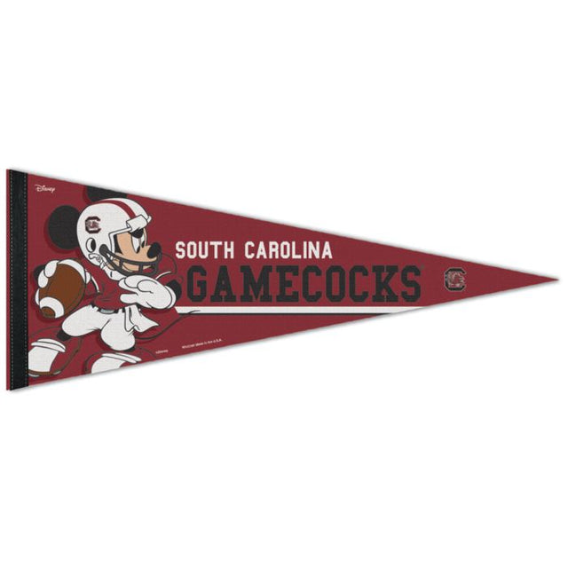 South Carolina Gamecocks / Disney DISNEY MICKEY MOUSE FOOTBALL Premium Pennant 12" x 30"