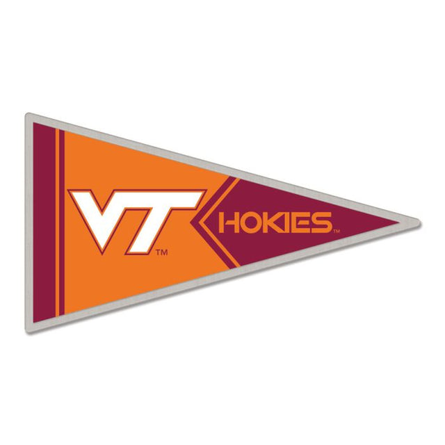 Tarjeta de joyería con pin de colección de los Virginia Tech Hokies