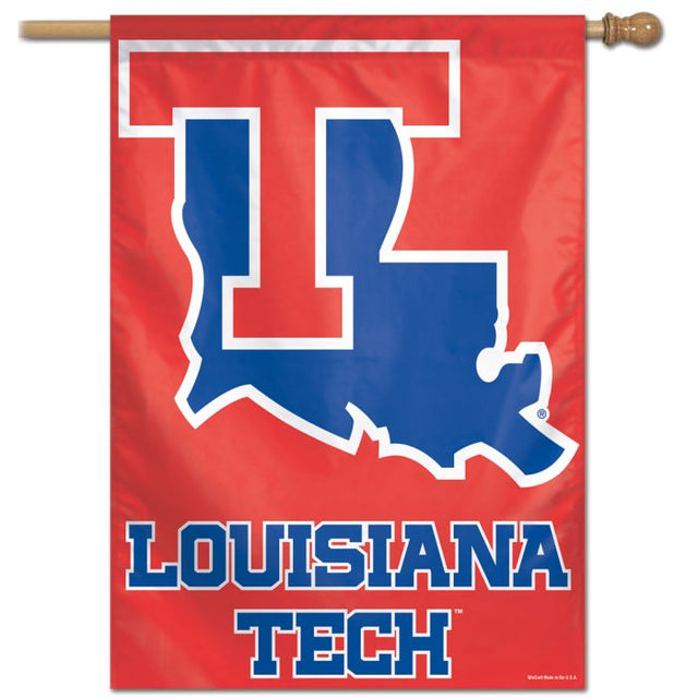 Louisiana Tech Bulldogs Vertical Flag 28" x 40"