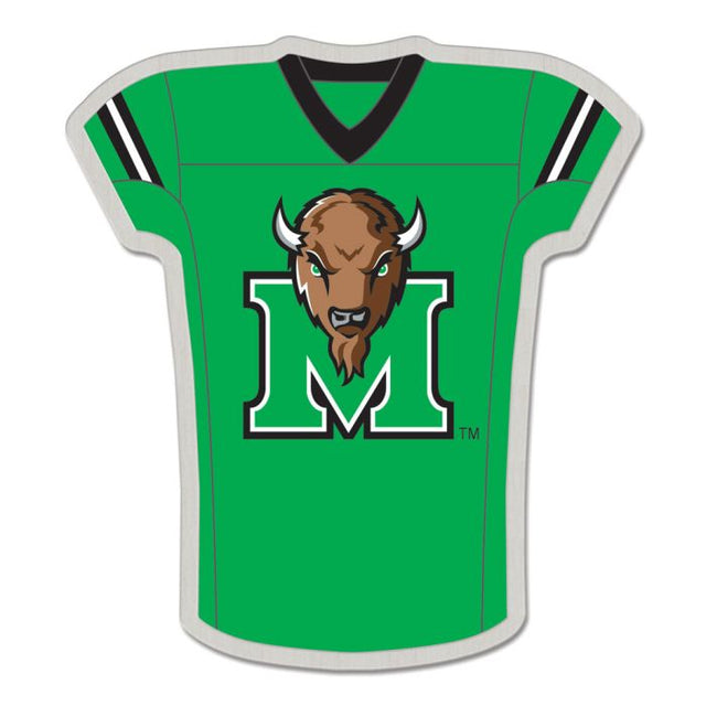 Tarjeta de joyería con pin de colección de Marshall Thundering Herd