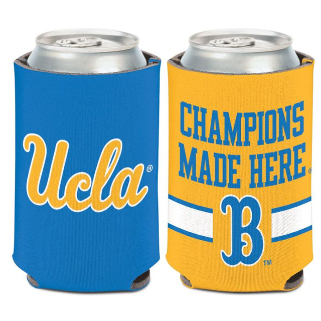 Enfriador de lata UCLA Bruins CHAMPIONS MADE HERE de 12 oz.