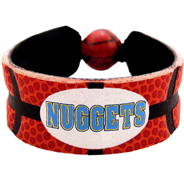 Pulsera de los Denver Nuggets Baloncesto Clásico CO