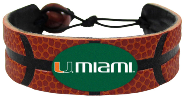 Pulsera de los Miami Hurricanes Baloncesto Clásico CO