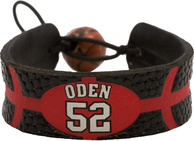 Pulsera de los Portland Trail Blazers Color del equipo Baloncesto Greg Oden CO