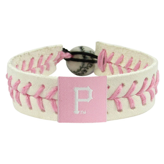 Pulsera de béisbol rosa de los Piratas de Pittsburgh CO