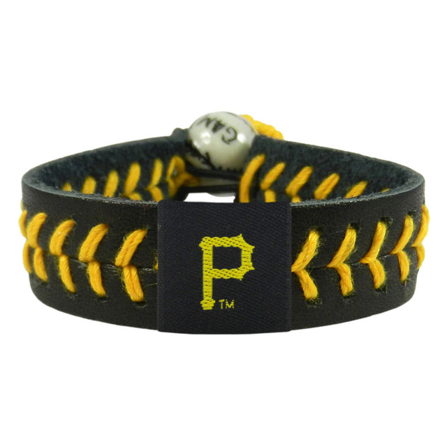 Pittsburgh Pirates Bracelet Team Color Baseball CO