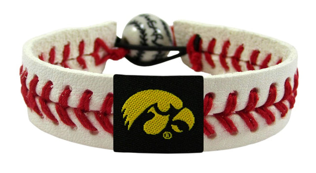 Pulsera clásica de béisbol de Iowa Hawkeyes CO