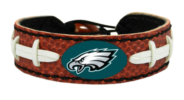 Pulsera clásica de fútbol de los Philadelphia Eagles de CO