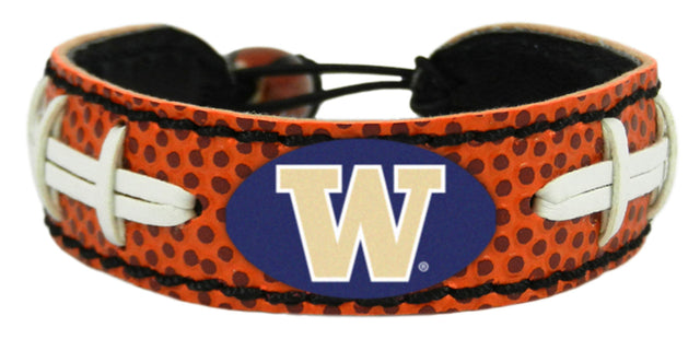 Pulsera clásica de fútbol de Washington Huskies CO