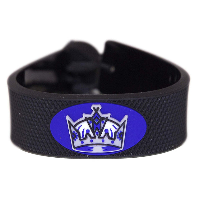 Pulsera alternativa clásica de hockey de Los Angeles Kings CO