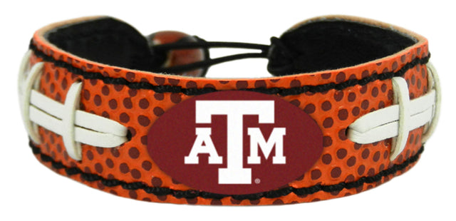 Pulsera clásica de fútbol de Texas A&amp;M Aggies CO