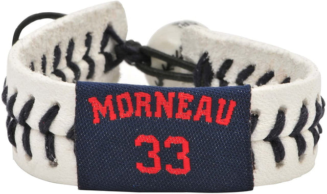 Pulsera de béisbol genuina de los Minnesota Twins Justin Morneau CO