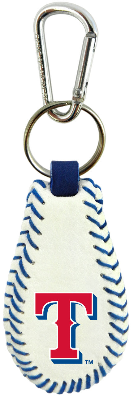 Texas Rangers Keychain Classic Baseball CO