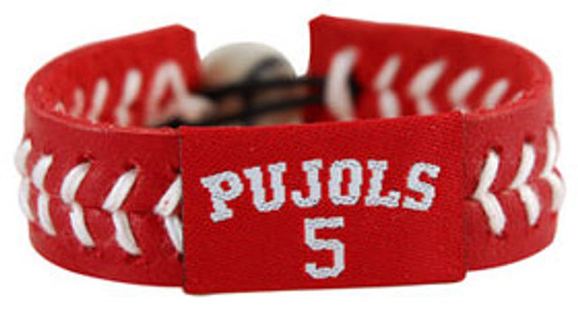 Pulsera de los St. Louis Cardinals Equipo de color Béisbol Albert Pujols CO