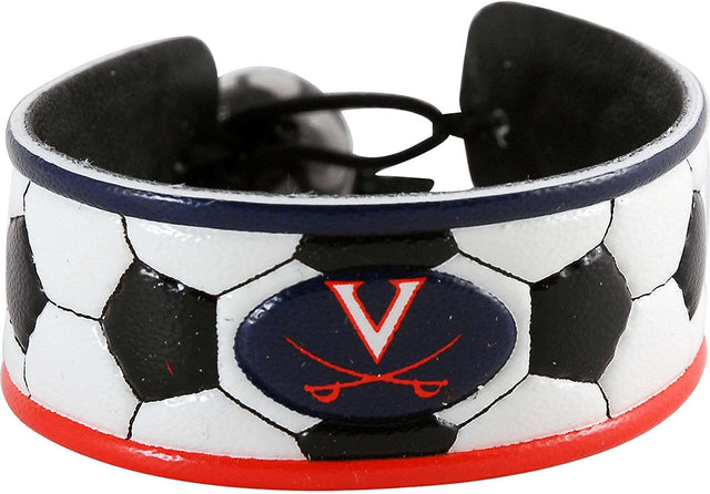 Pulsera clásica de fútbol de los Virginia Cavaliers