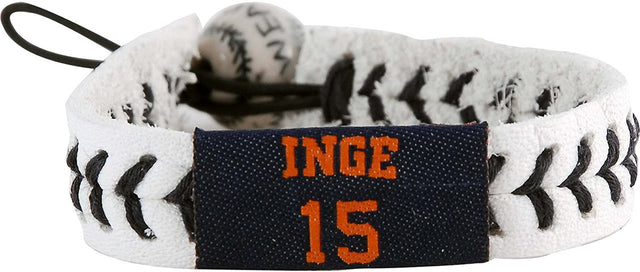 Pulsera de béisbol genuina de los Tigres de Detroit Brandon Inge CO