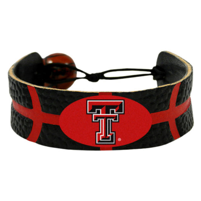 Pulsera de los Texas Tech Red Raiders Team Color Basketball CO