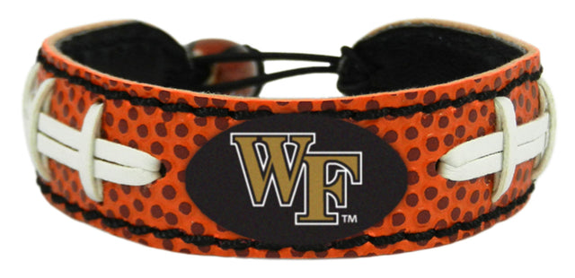 Pulsera clásica de fútbol de Wake Forest Demon Deacons CO