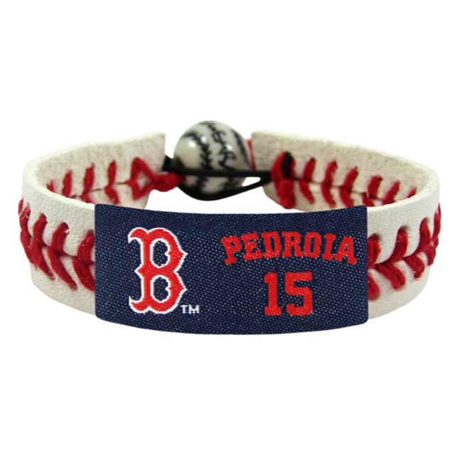 Pulsera de los Boston Red Sox de béisbol Dustin Pedroia CO