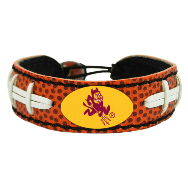 Pulsera clásica de fútbol de Arizona State Sun Devils CO