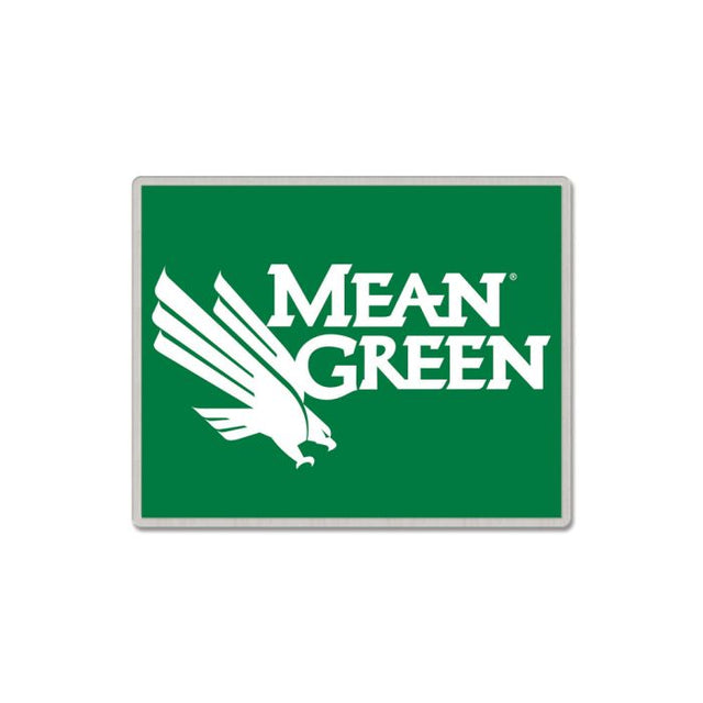 North Texas Mean Green Collector Pin Jewelry Card