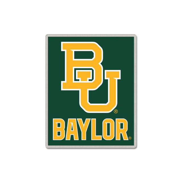 Tarjeta de joyería con pin de colección de los Baylor Bears