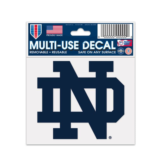 Notre Dame Fighting Irish Multi-Use Decal 3" x 4"