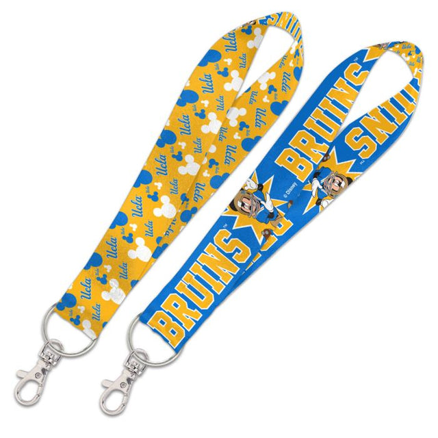 Correa para llaves con cordón de 1 pulgada de UCLA Bruins / Disney MICKEY MOUSE FOOTBALL