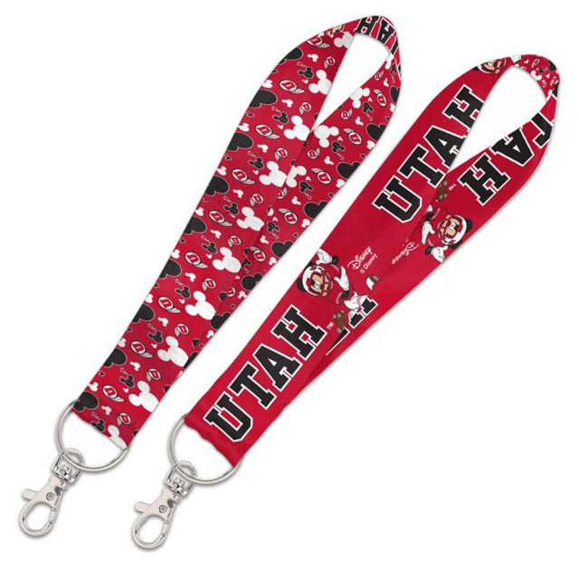 Utah Utes / Disney Lanyard Key Strap 1"