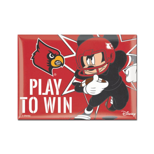 Louisville Cardinals / Disney Metal Magnet 2.5" x 3.5"