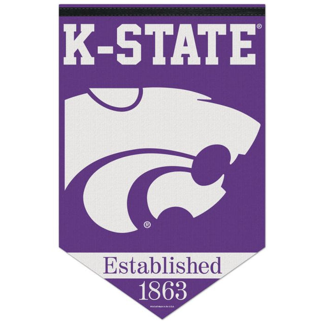 Kansas State Wildcats Premium Felt Banner 17" x 26"