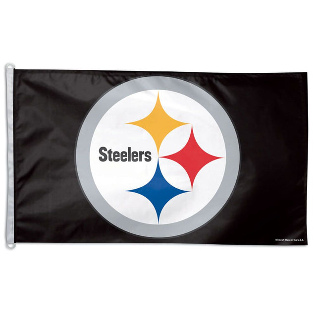 Bandera de los Pittsburgh Steelers, diseño del equipo de 3 x 5 pulgadas