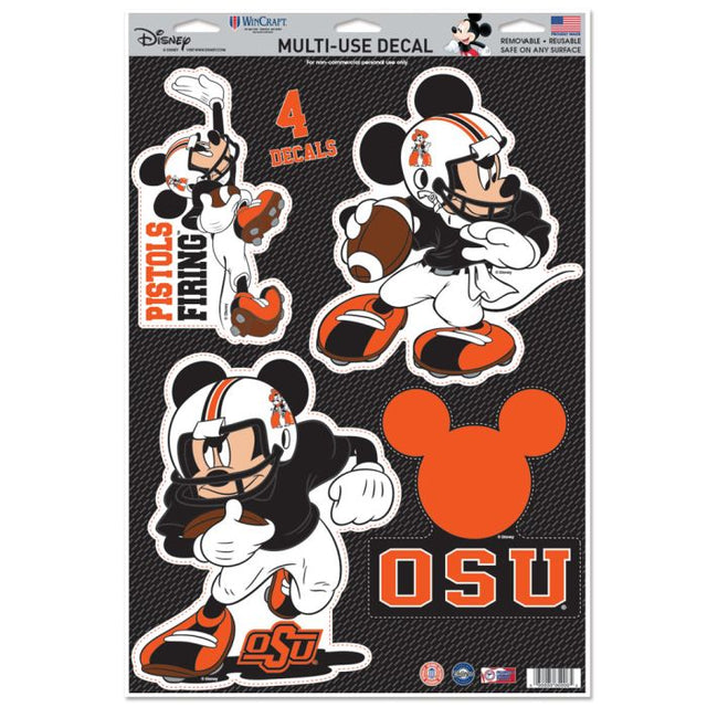 Oklahoma State Cowboys / Disney Multi-Use Decal 11" x 17"