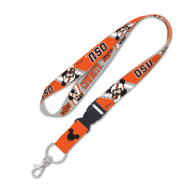 Oklahoma State Cowboys / Disney Lanyard w/detachable buckle 1"