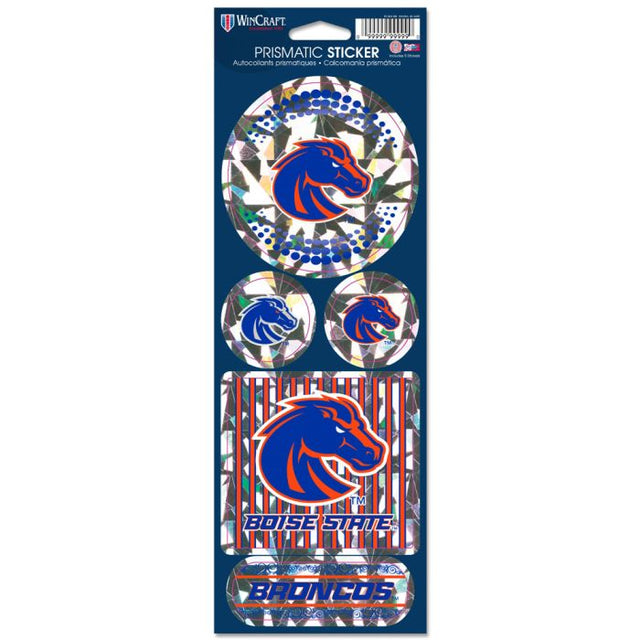 Boise State Broncos Prismatic Decal 4" x 11"