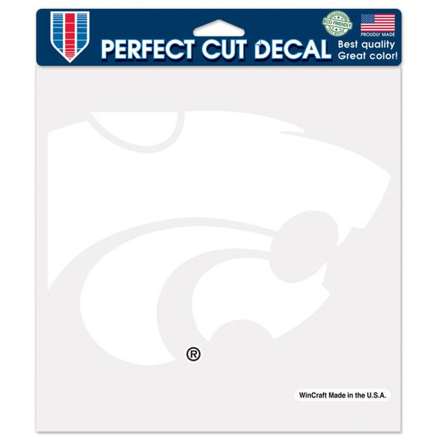 Kansas State Wildcats Perfect Cut Decals 8" x 8"