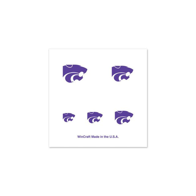 Kansas State Wildcats Fingernail Tattoos