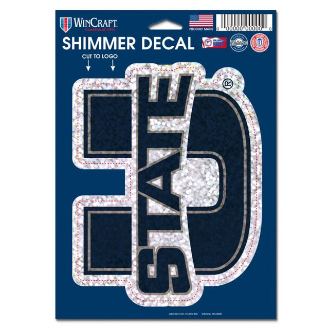 Utah State Aggies Shimmer Decals 5" x 7"