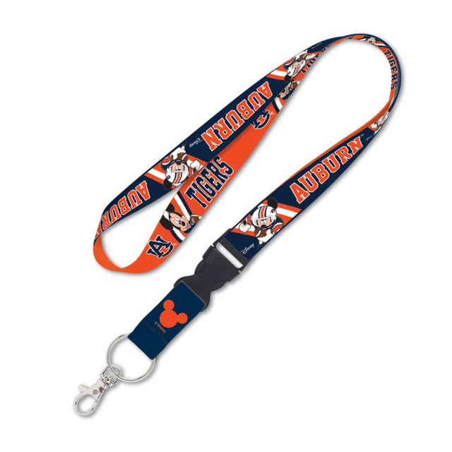 Cordón con hebilla desmontable de 1" de Auburn Tigers / Disney MICKEY MOUSE