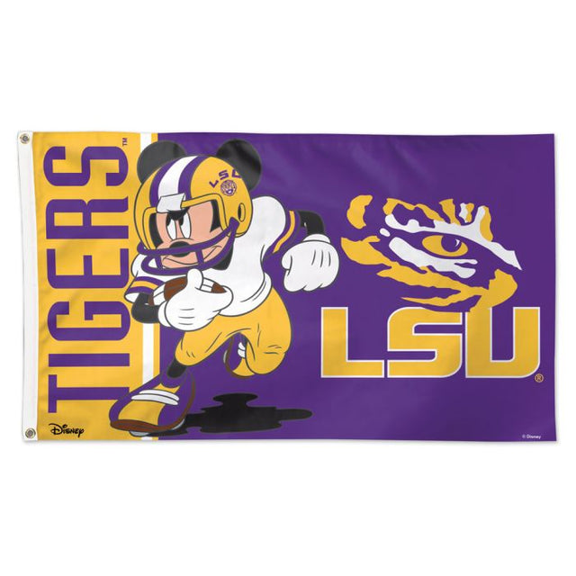 Bandera de los Tigres de la LSU / Disney: Deluxe, 3' X 5'