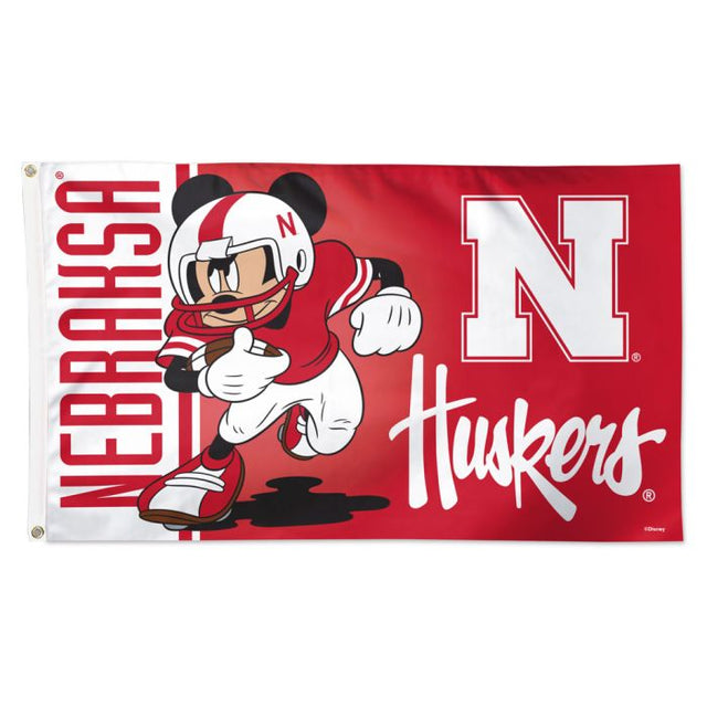 Nebraska Cornhuskers / Disney Flag - Deluxe 3' X 5'